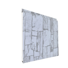 Decorative concrete wall exterior metal siding panel